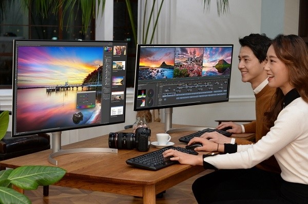 LG전자 나노 IPS 모니터. (LG전자)