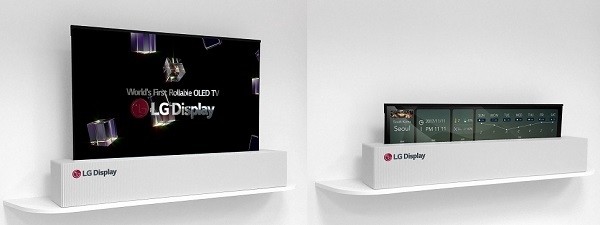 LG디스플레이 ‘65인치 UHD 롤러블 디스플레이’