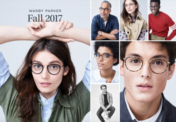 ▲ 와비파커 펜실베이니아(Warby Parker)는 대학교 와튼 스쿨 동창생 네 명이 2010년 창업한 안경 유통업체다. 이들이 안경 사업을 시작한 이유는 단순했다. 안경 가격이 너무 비싸다는 것.