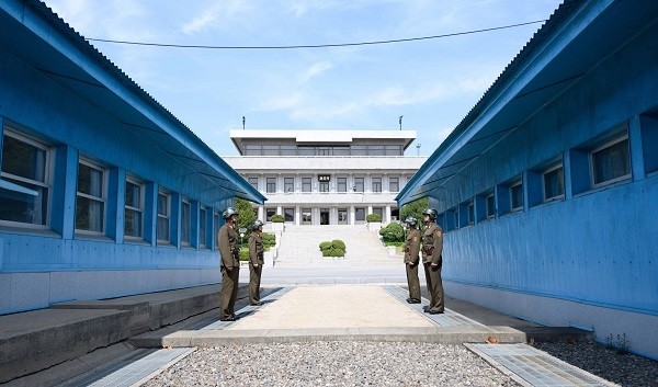 남북정상회담을 앞둔 경기도 파주 판문점 전경.(사진=newsis)