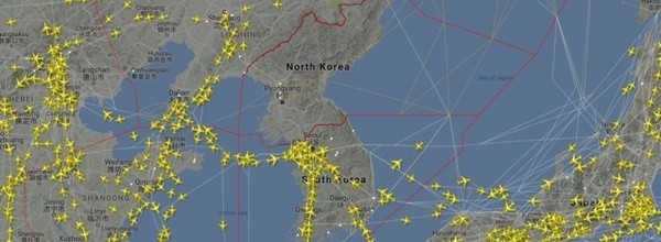 한은 국제민간항공기구(ICAO)에 여러 지역을 넘나들 수 있는 항로개설을 요청한 것으로 전해진다.