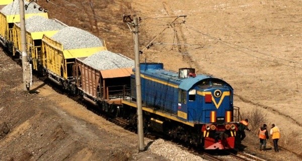 북한지역에서 러시아 수송철도의 모습